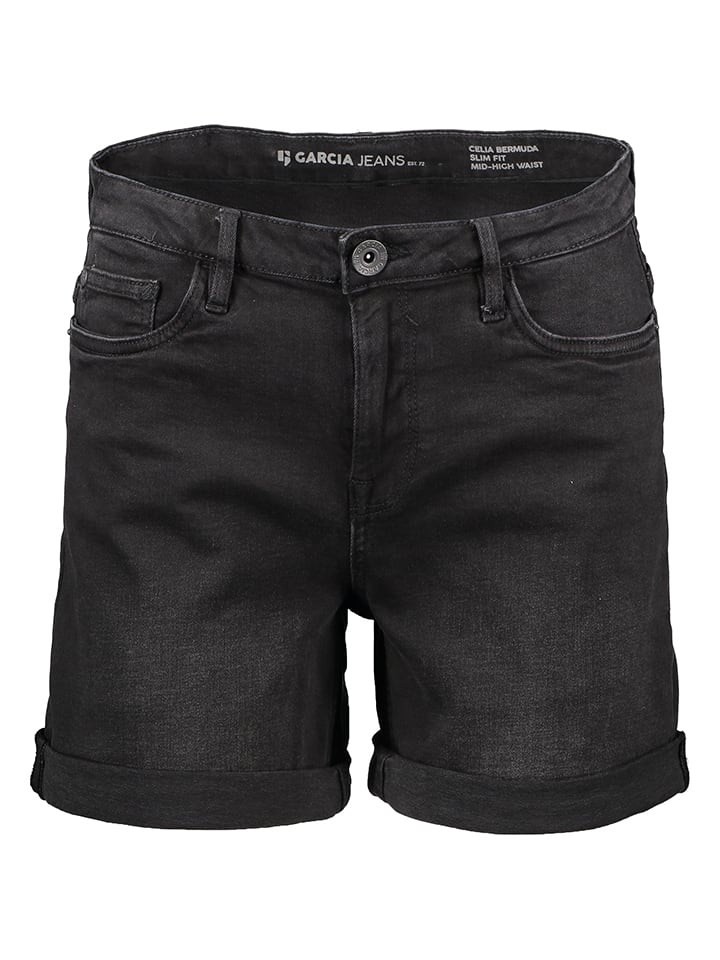 Garcia Jeans-Bermuda in Anthrazit - W30