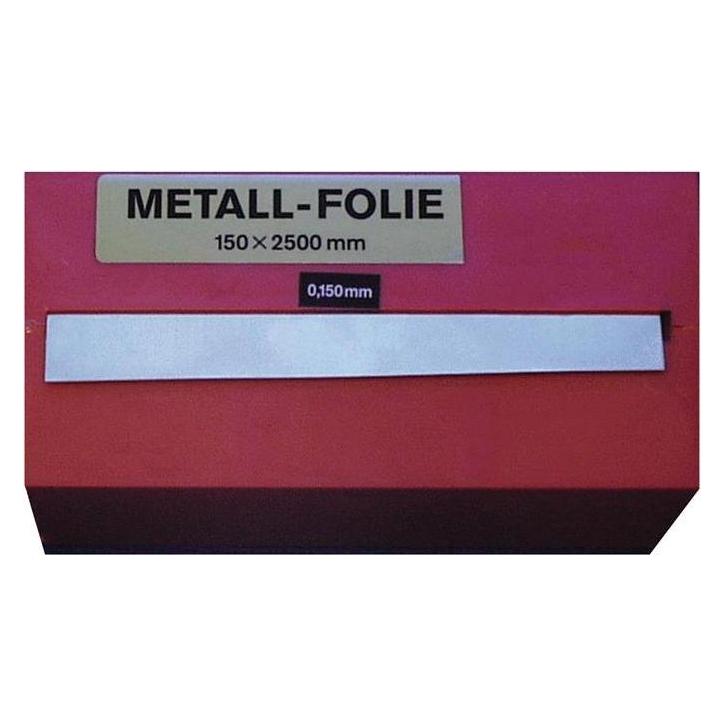 HP Autozubehör Metallfolie Dicke 0,100 mm Stahl Länge 2500 mm Breite 150 mm (858838)