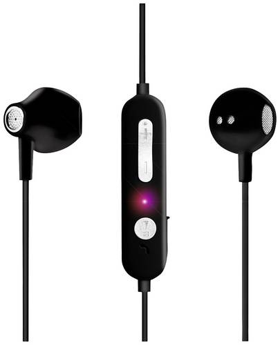 LogiLink BT0056 In Ear Kopfhörer Bluetooth Stereo Schwarz Sport