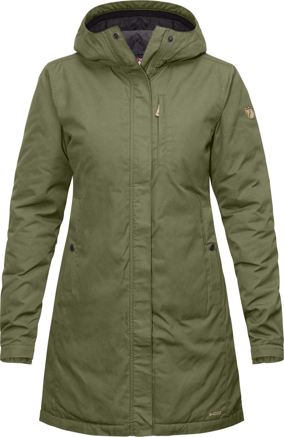 Fjäll Räven Kiruna Padded Parka Women, Fjäll_Räven_Farbe:green, Größe_Bekleidung:M