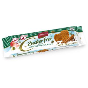 Coppenrath Spekulatius Mini Gewürz-Spekulatius, zucker- & laktosefrei, 150 g