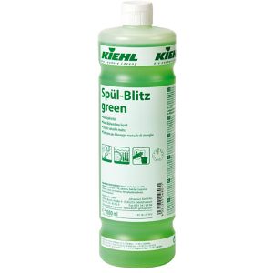 Kiehl Spülmittel Spül-Blitz green, höchste Fettlösekraft, mit Glanztrockner, Flasche, 1 Liter