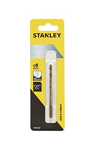 Stanley metaalboor 5 mm HSS-E Cobalt STA50102