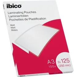 Ibico, Laminierfolie, Laminierfolie A3, 125 μm 100 Stück (A3, 100 Stk., 125 μm)