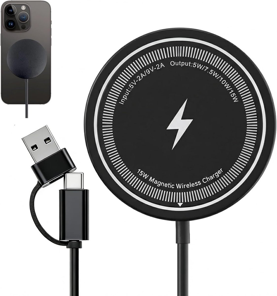 Magnetische snellader inductielader