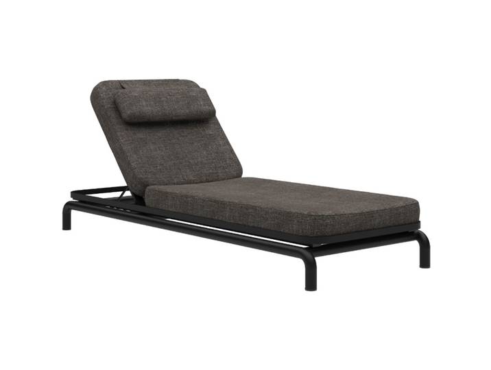 SACKit Gartenliege Kirra schwarz Aluminium/Olefin B 200 T 78 cm - Gartenliege - Wetterfeste Gartenmöbel & Accessoires