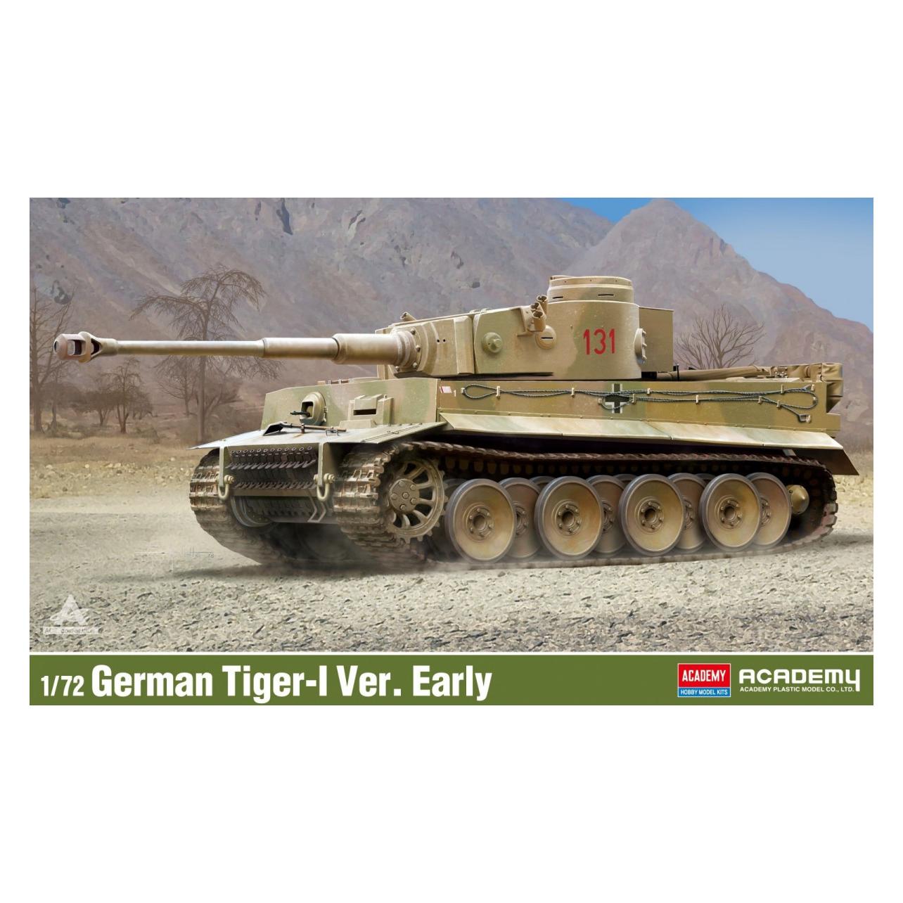 Academy Model plastikowy Czołg Tiger 1 Ver. Early 1 (13422)