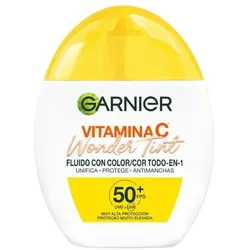 Garnier Vitamina C Wonder Tint Fluido Con Color Spf50 Claro 40ml