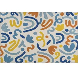 Smart Kids Kinderteppich Scribble multi 80x150 cm