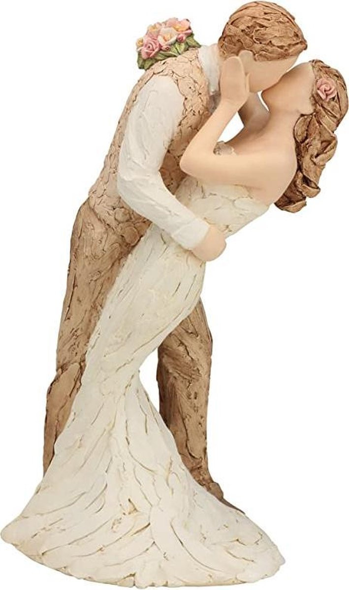 Arora Design Beeldje Een Liefdevolle Omhelzing van Neil Welch - Handgemaakt Polystone - Hoogte: 36 cm