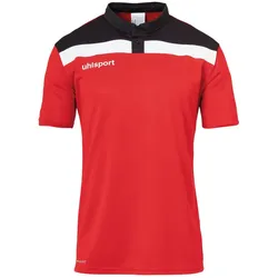 uhlsport Offense 23 Poloshirt rot/schwarz/weiss 5XL