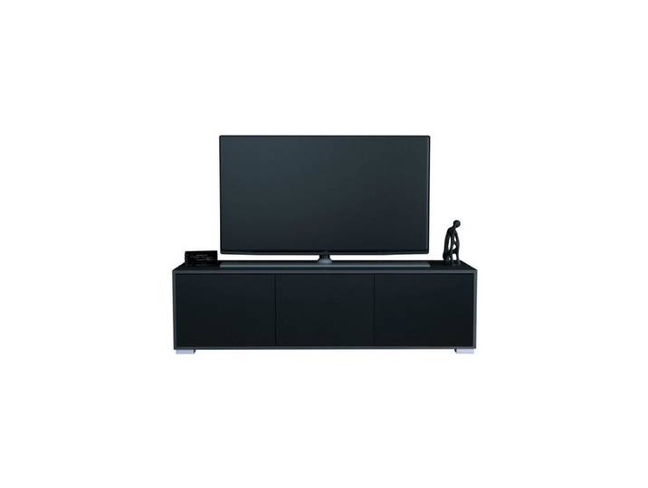InnoFurn Lowboard Elena, Lowboard mit 3 Türen Push-to-Open, Made in Germany