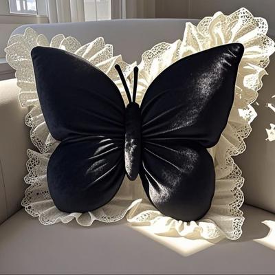 Trendy Discount Goods Bow Princess Pillow Sofa Cushion Living Room Bedroom Office Car Garden Decor black