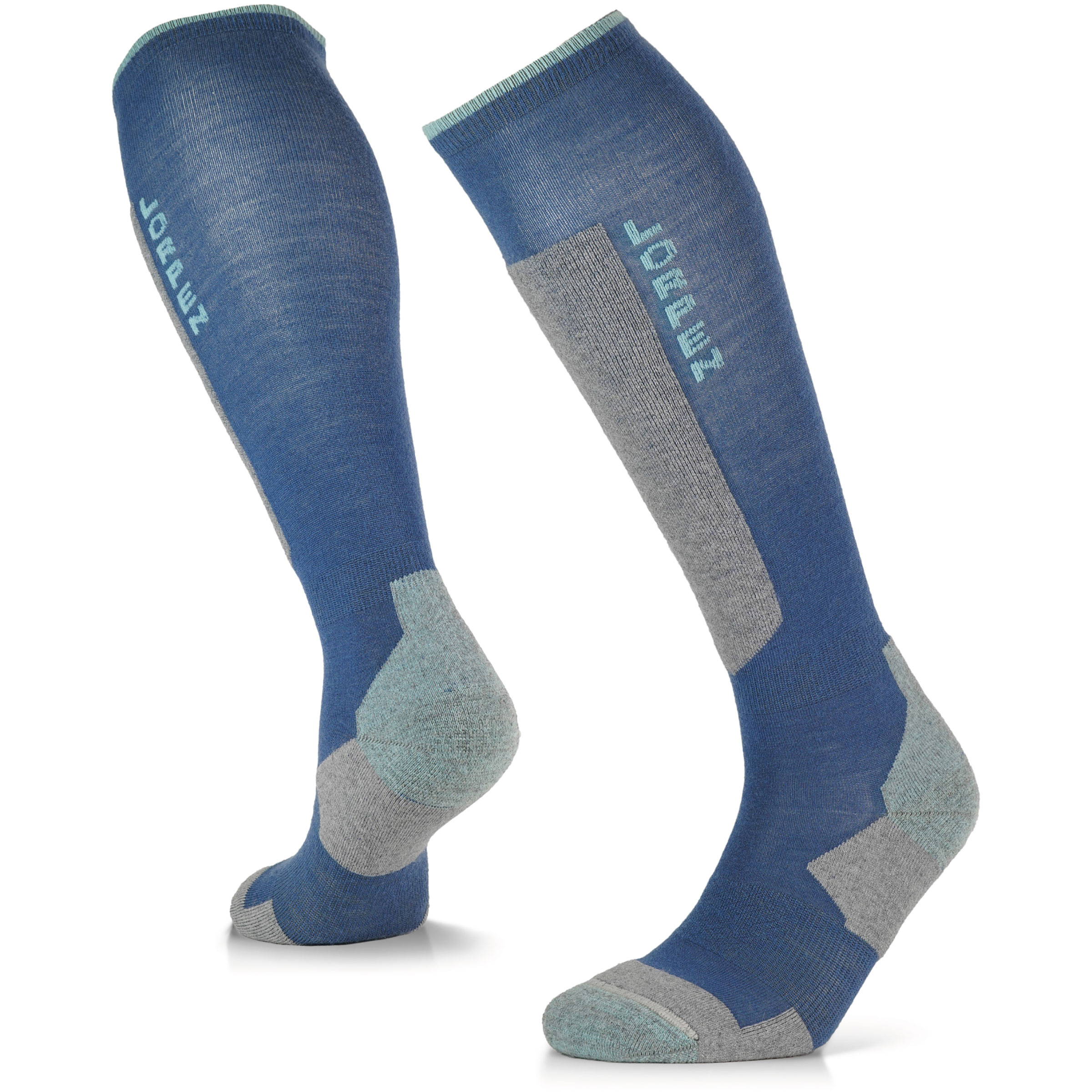 Lorpen Merino Ski MW Damen Skisocken bijou blue Größe 34 Skifahren Widerstandsfähig Merinowolle
