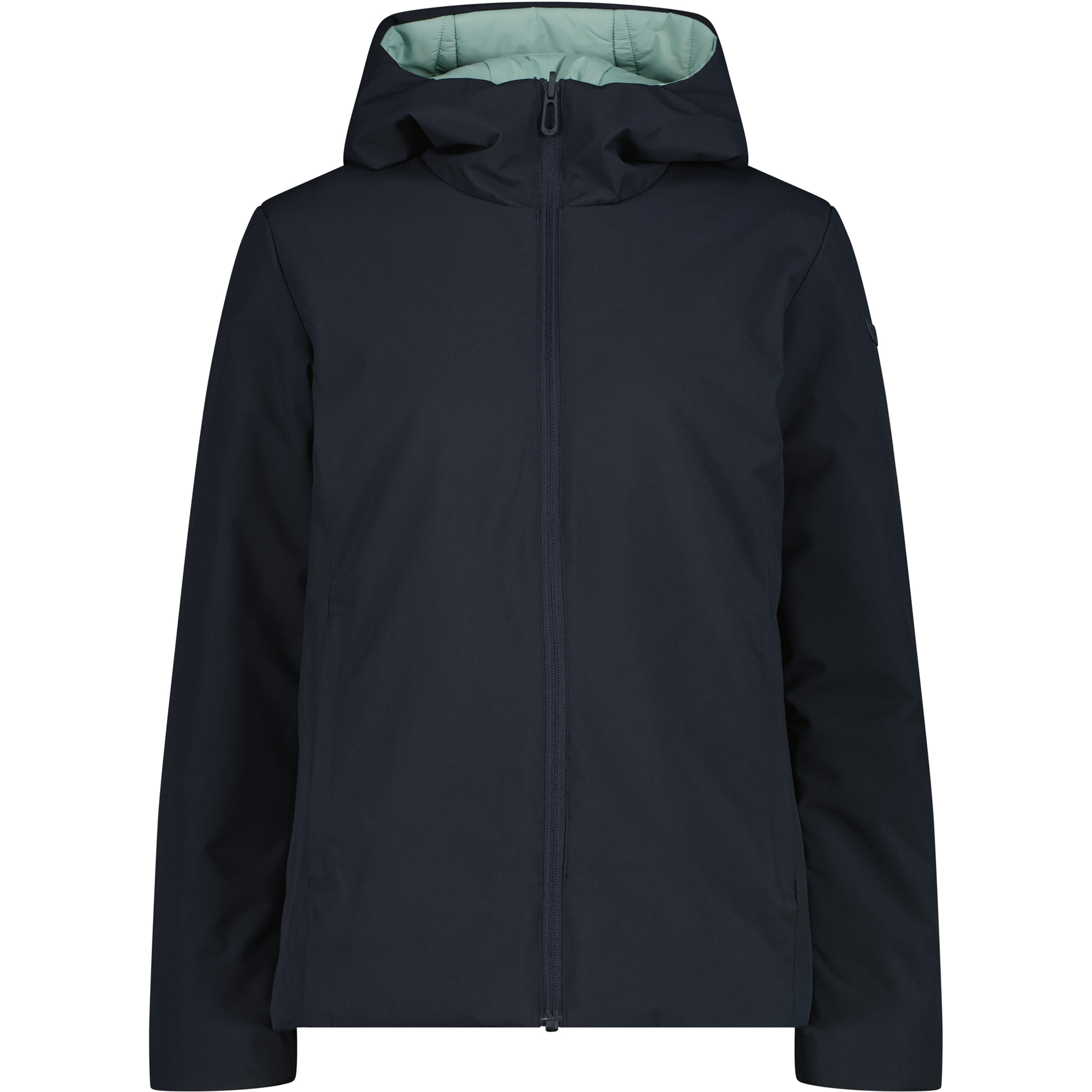 CMP Reverse Damen Isolationsjacke schwarz Größe M Trekking Windabweisend Wasserabweisend