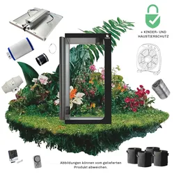 Caluma Growset XL (120 x 120, 320 W Premium-Lüftungsset) - 320 W, PrimaKlima-Lüftungsset