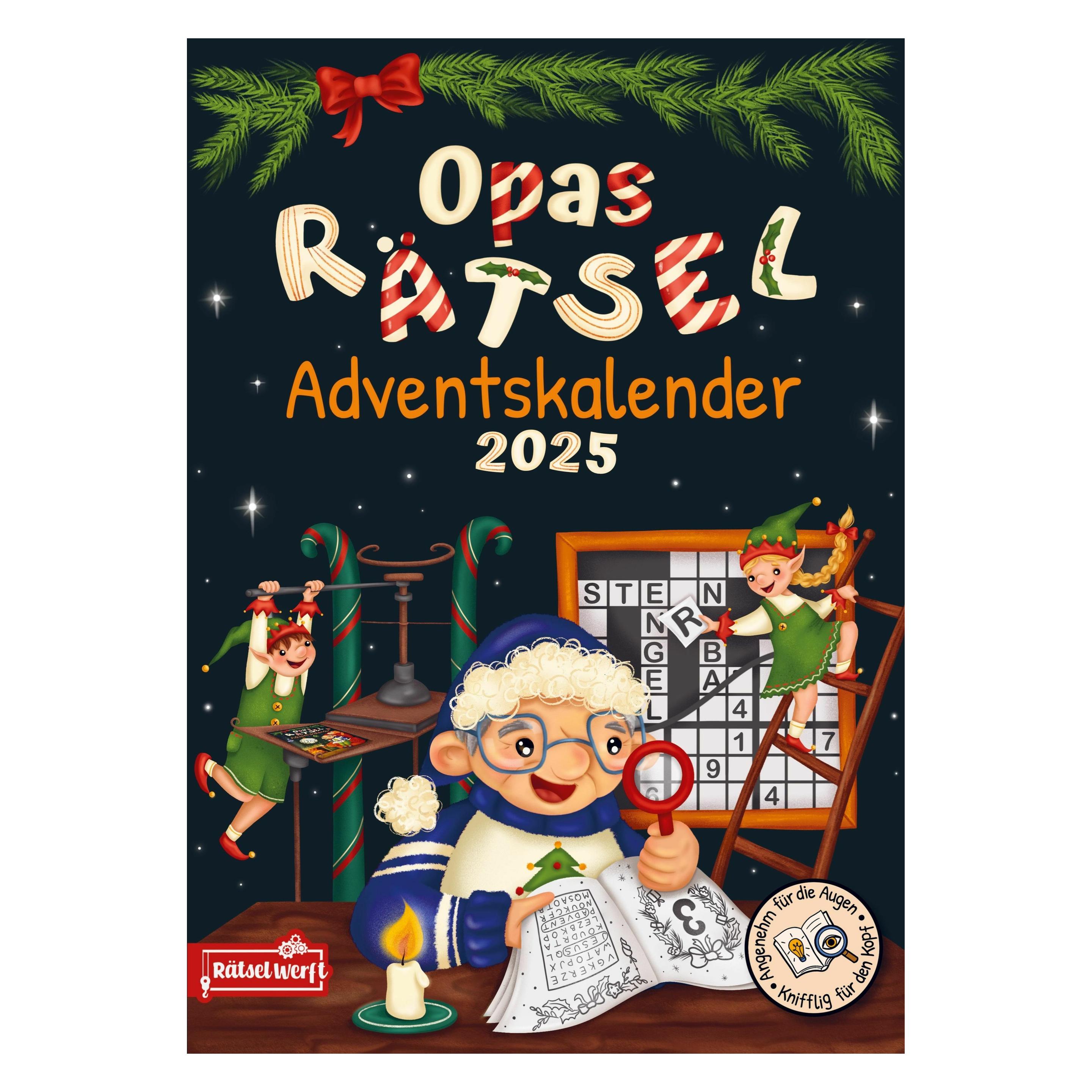 Rätsel Werft Werft:Opas Rätsel Adventskalender 2025 (24 Türchen) (65493291)
