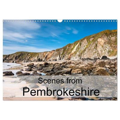 Scenes from Pembrokeshire (Wall Calendar 2026 DIN A3 landscape), CALVENDO 12 Month Wall Calendar