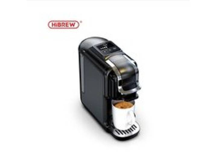 Zitty H2C Machine à café 5 en 1 chaud froid 20 bars Vertuo Nespresso DG ESE café moulu écran tactile inox noir