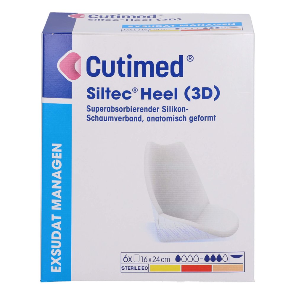 B2B Medical GmbH Cutimed Sil Heel 3d 16x24 16655789