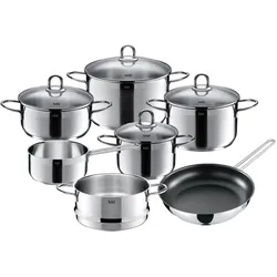 Silit Topf-Set, Pfannenset + Topfset, Silber