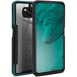 ONEFLOW Vanguard Case Poco X3 NFC Bumper durchsichtig