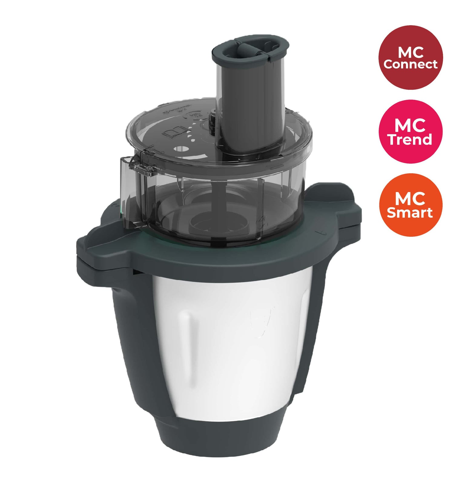 Wundermix Wundermix groentesnijder en groenterasper voor Monsieur Cuisine Connect Trend & Smart