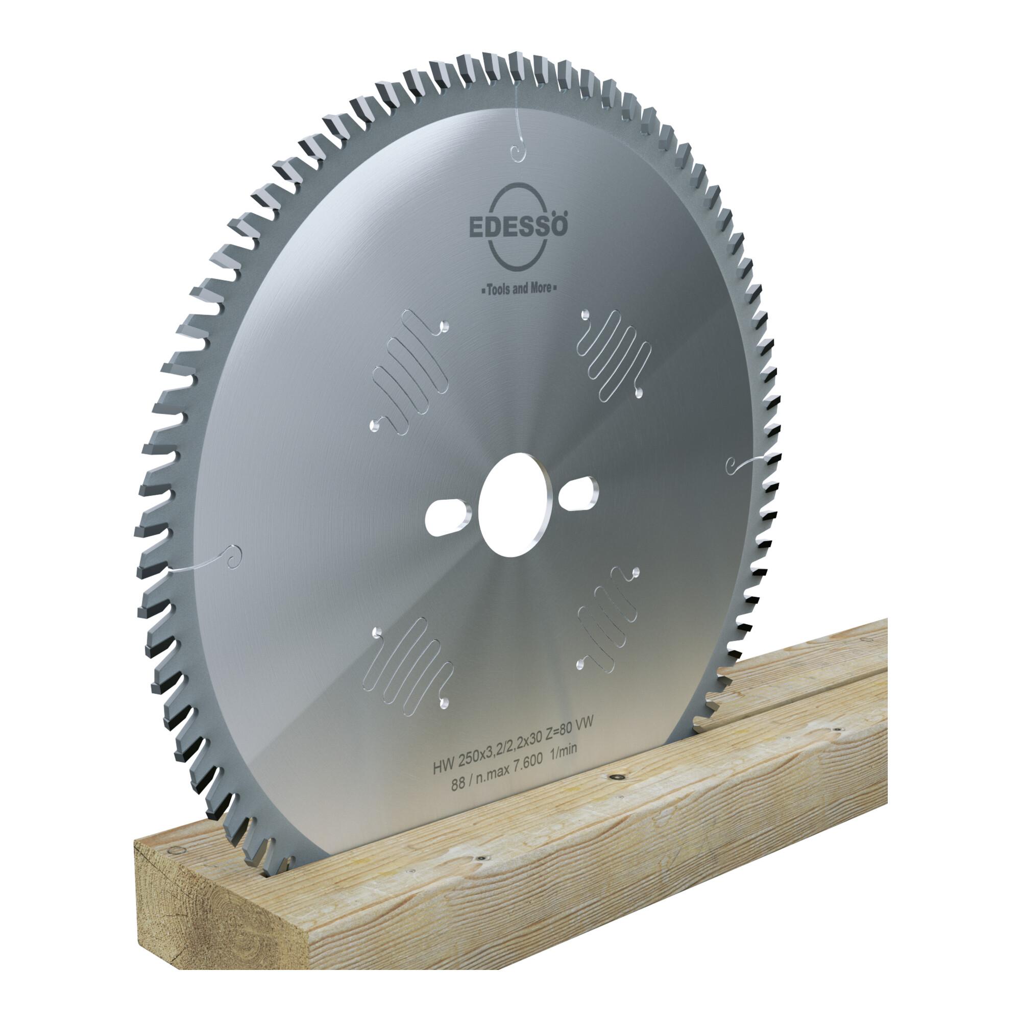 EDESSÖ Kreissägeblatt Präzision Aufteilschnitte VW, HW 300x3,2/2,2x30 Z=96 VW (37030030)