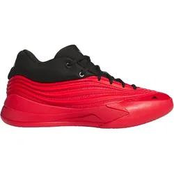 adidas Dame X Low-Top Basketballschuhe JP6093 - pure ruby/core black/zero met. 44