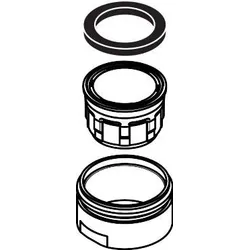 Hansgrohe Luftsprudler Longlife C-Widerstand , 96512000 96512000
