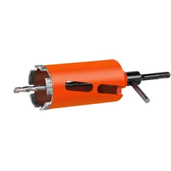 Adapter SDS Plus auf M16 mit Zentrierbohrer 8x230 mm und Treibkeil