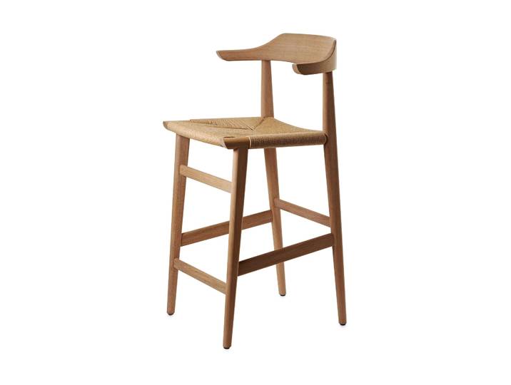 Gärsnäs Tabouret de bar Hedda Chêne natural monocoating-corde à papier nature