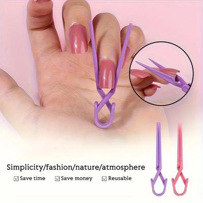 Inspire Curations SoftLock Nail Polish Remover Clips Set Non Slip Gel Polish Remover Clips For Easy Manicure (5 Piece) SoftLock Nail Polish Remover Clips Set Non Slip Gel Polish Remover Clips For Easy Manicure (5 Piece)