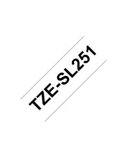 Brother Band weiss/schwarz 24mm Pro Tape Schwarz (TZESL251)