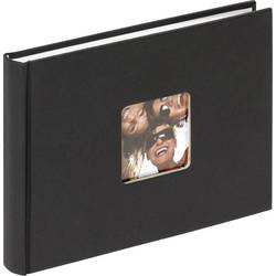 walther+ design FA-207-B Fotoalbum (B x H) 22 cm x 16 cm Schwarz 40 Seiten