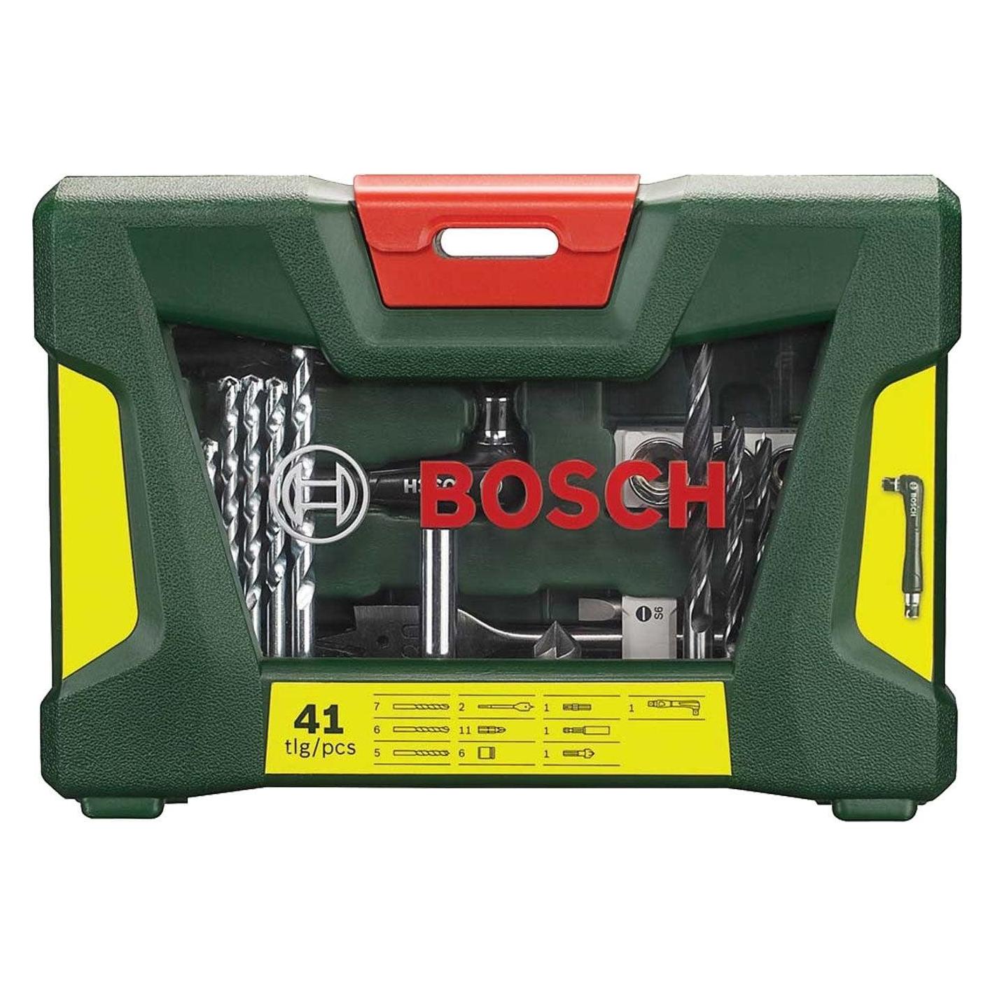 Bosch Zubehör V-Line Box (Innensechskant, Kreuz Pozidriv PZ, Schraubschlitz) (2607017305)