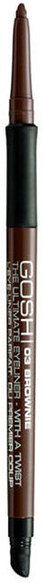 Gosh Der ultimative einziehbare Eyeliner 03 Brownie