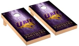 Skip's Garage Northern Iowa UNI Panthers Museum Cornhole Board Set