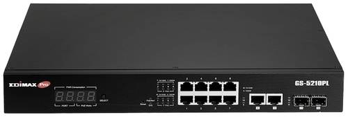 EDIMAX GS-5210PL GS-5210PL Netzwerk Switch 10 Port
