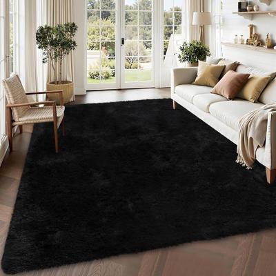 YUN Runner Rug Shag Fluffy Area Rug, Soft Plush Furry Runner with Non Slip Bottom, Comfy Hallway Rug for Bedroom, Nursery