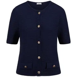 Strickjacke 1/2-Arm St. Emile blau, 42