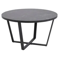 Actona Couchtisch Amble Dekor Schwarz