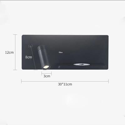 Uplift Picks Adjustable LED Reading Wall Lamp With Dual Charging a1 warm Light