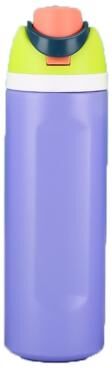 Smart Shopping Spot Kids Straw Cup, Thermos Cup Fruit Mug, Stainless Steel Travel Thermal Water Bottles greyish White