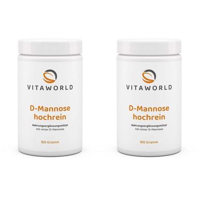 D-Mannose Hochrein Pulver 2x 2x100 g