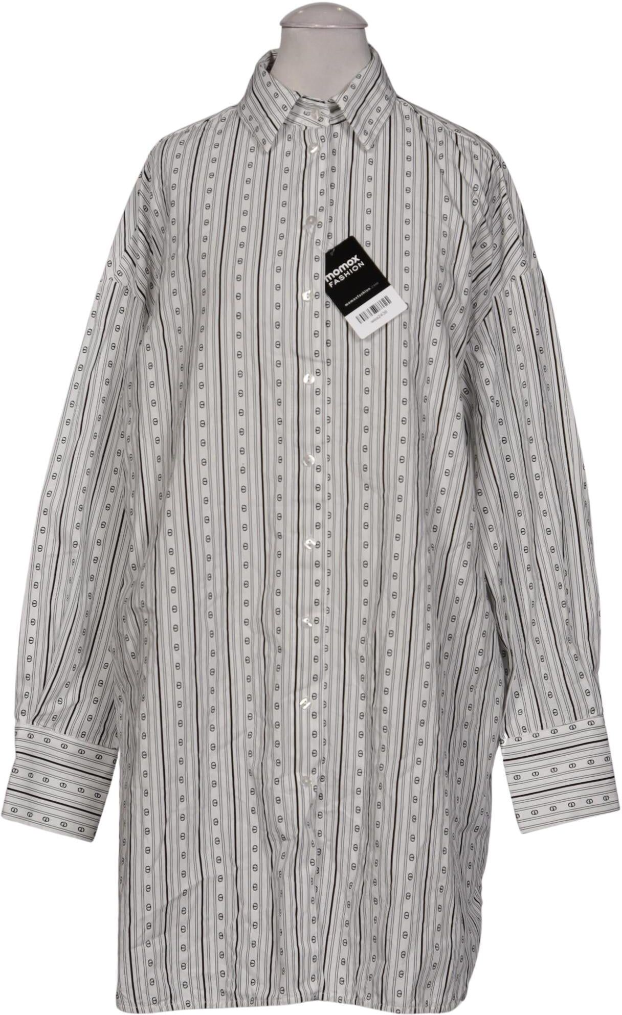 Twinset Damen Bluse, Mehrfarbig, Gr. EU 32 (IT 38), Baumwolle - Second Hand