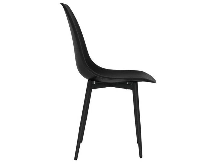 Mode Chaises à manger/salon Set de 2 CHEZ YIYI assise optimal - noir PP 46x52x84cm _60214124719