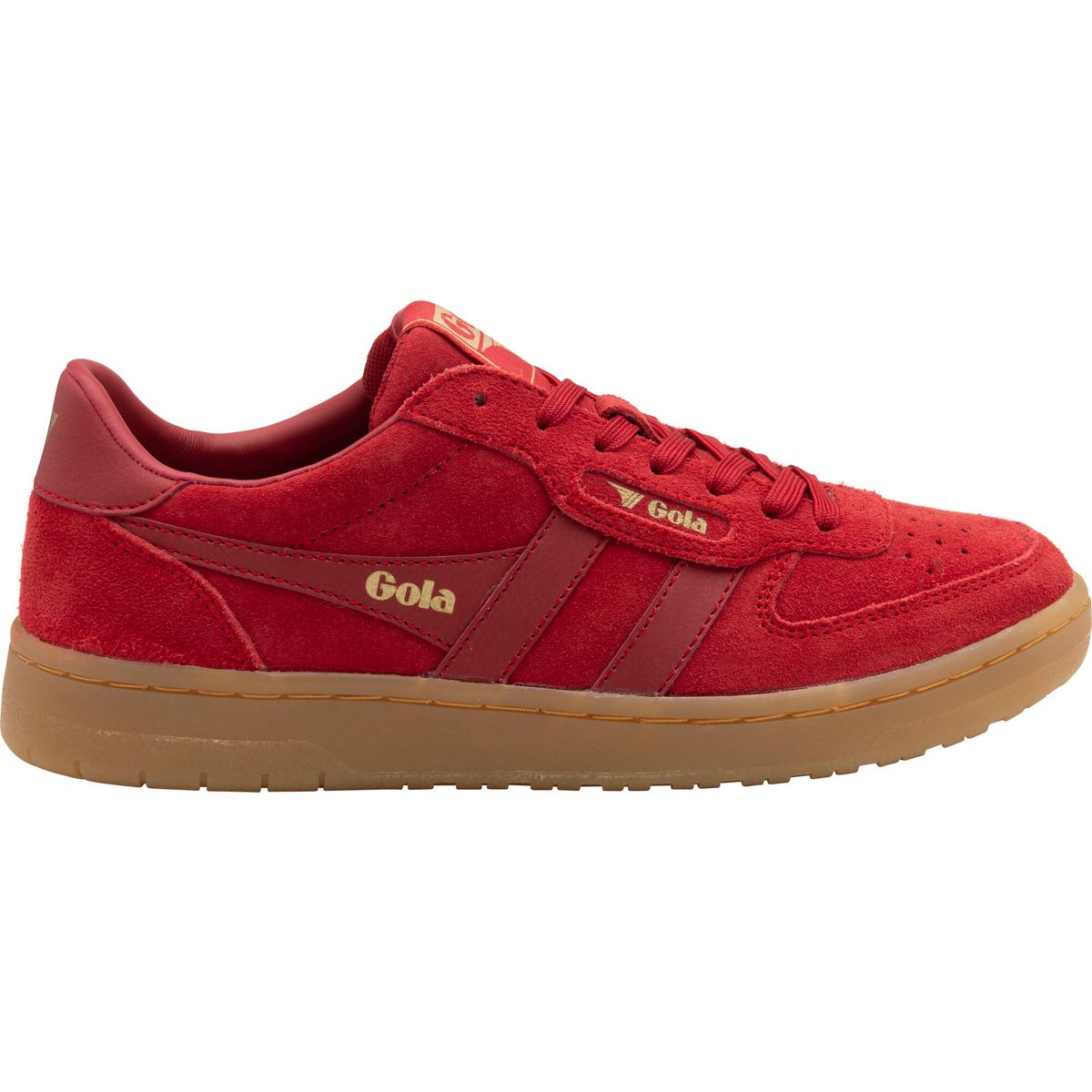 Gola Hawk Suede 86 Sneaker Women red/gum (RR) 42 CLB571-RR-42-redgum