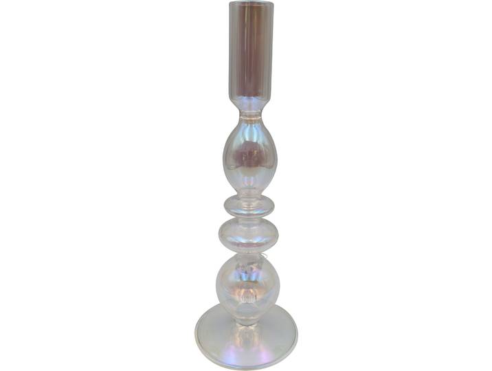 Kerzenständer Manuela - Farbe: irisierend - Material: Glas - 167