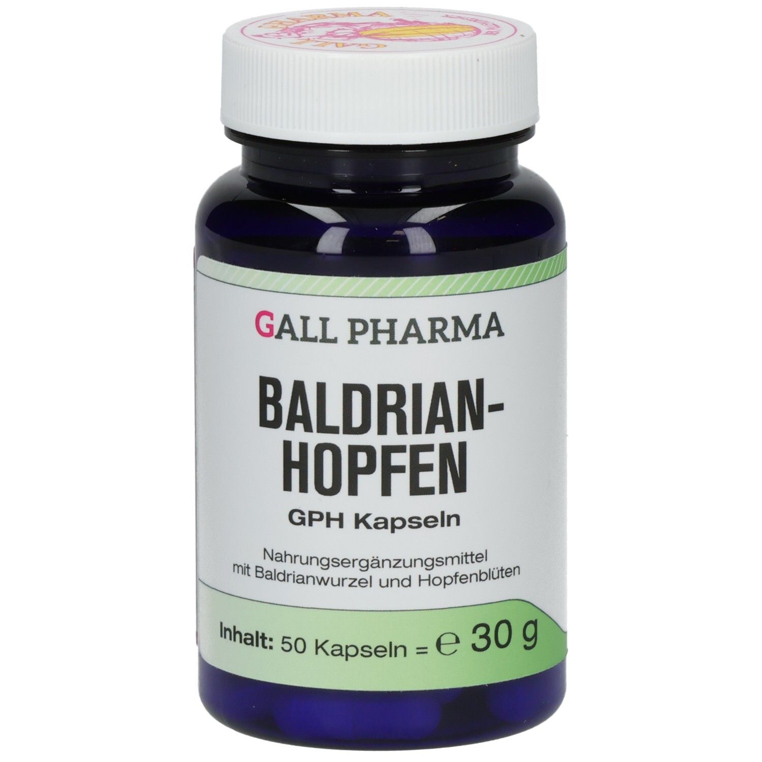 Baldrian Hopfen GPH Kapseln 50 St